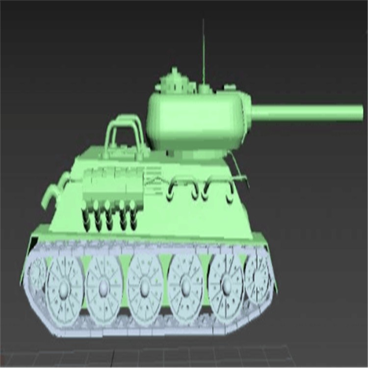 清流充气军用坦克模型